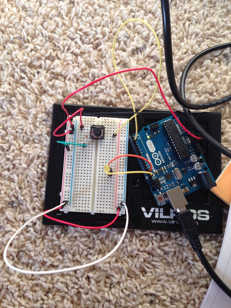 Arduino Button Blink - Instructables