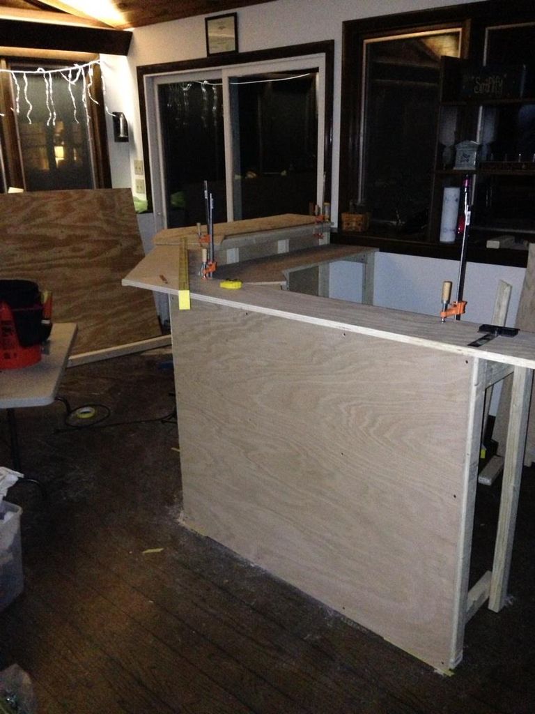 Do-It-Yourself Oak Bar Build : 14 Steps (with Pictures) - Instructables, image size:768x1024