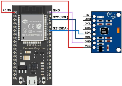 MPU6050 Unleashed: How to Harness Motion and Orientation Data : 6 Steps ...