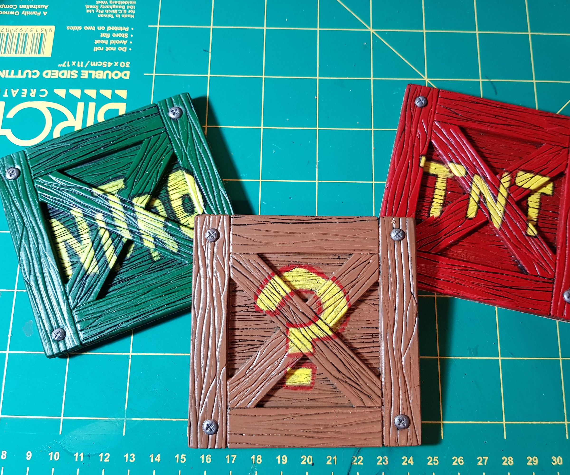 Crash Bandicoot N-Sane Crate Coasters