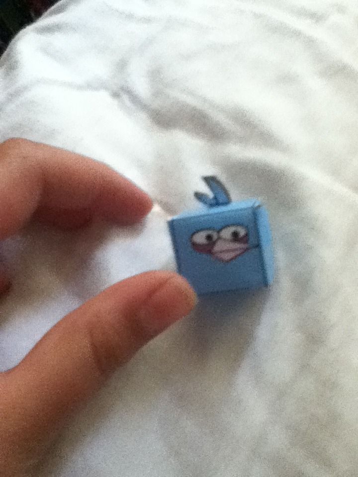 Angry Birds Paper 3D Model!