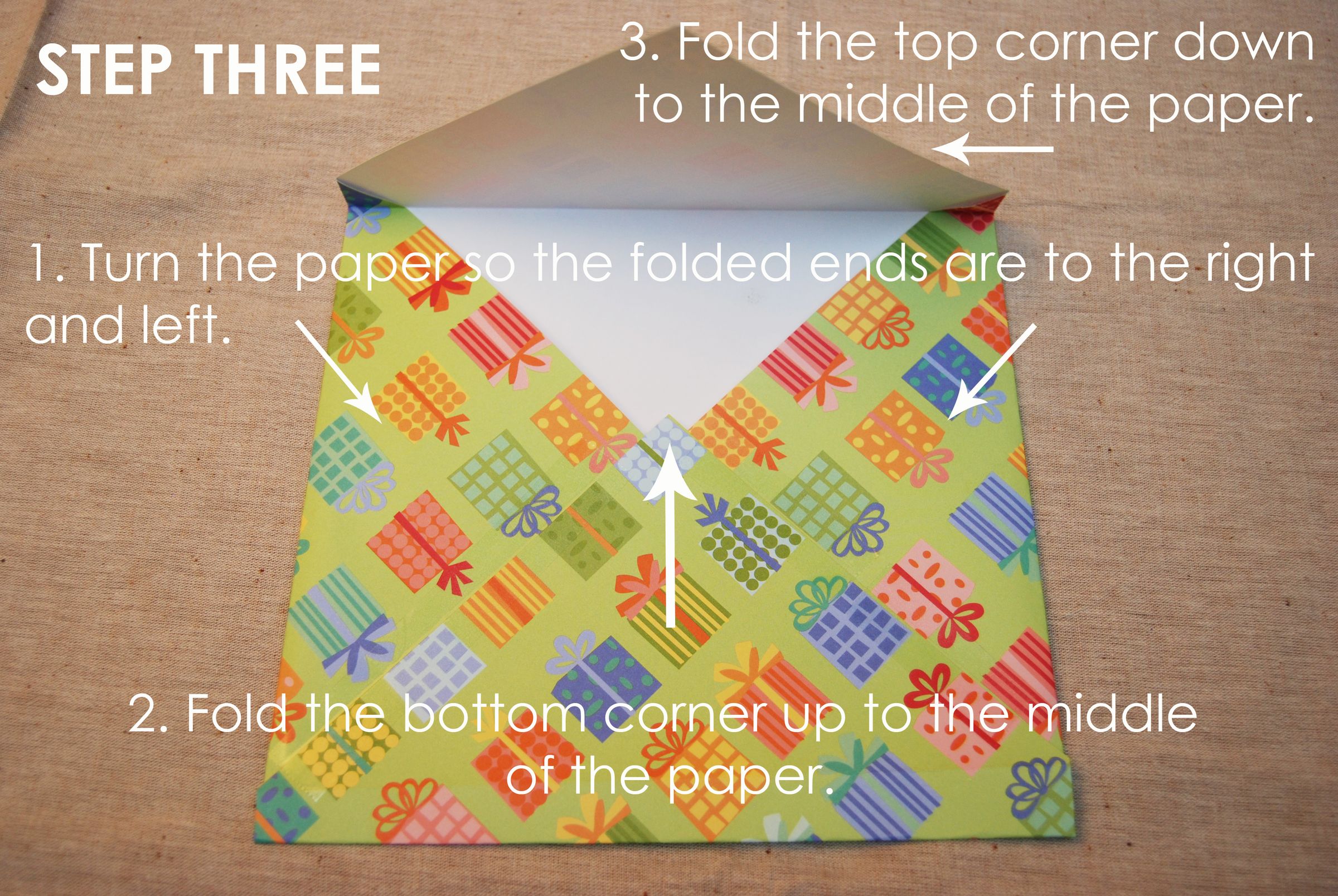 Scrapbook Paper Envelope