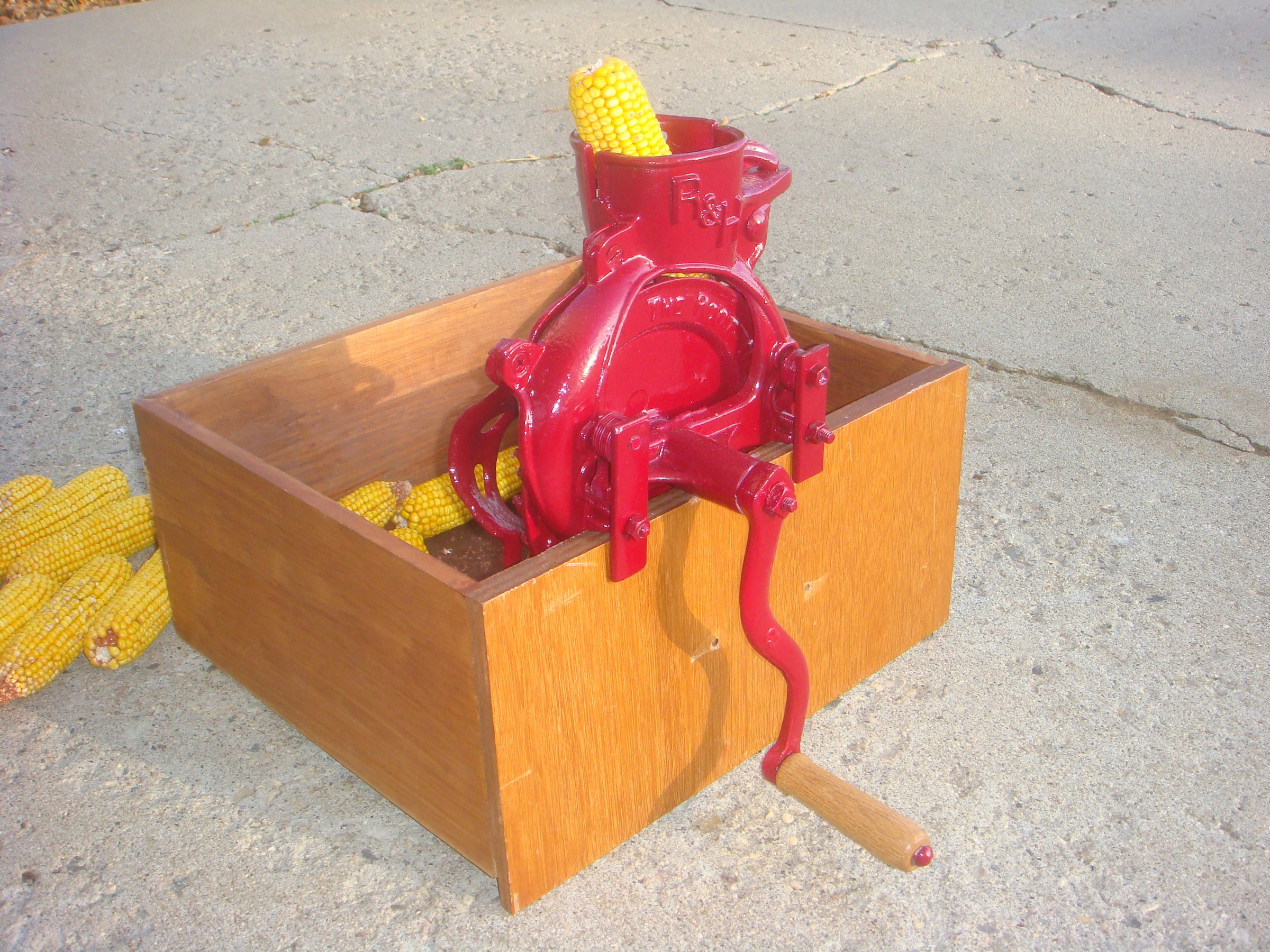 Reconditioning a Root-Heath Corn Sheller