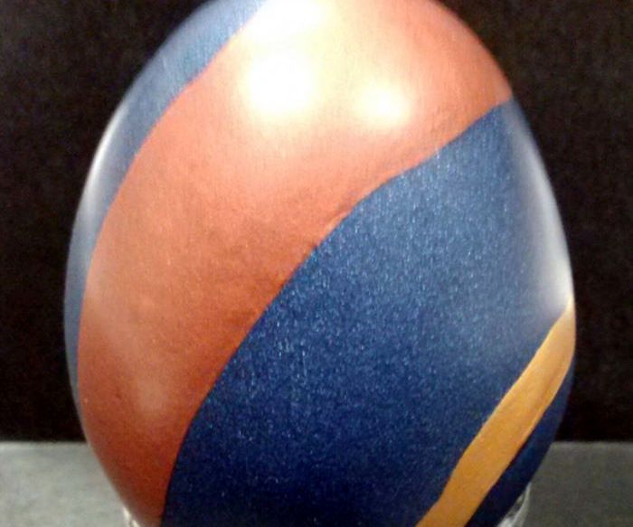 Colorful Polymer Clay Egg 