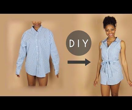 DIY Button Up Sleeveless Dress (Beginners Sewing) : 9 Steps - Instructables