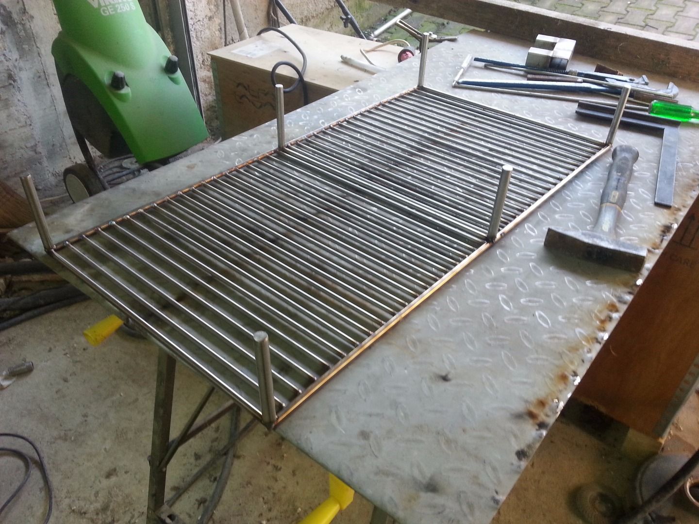 Stainless Steel Grill to Avoid Having Rusted Surfaces 4 Steps