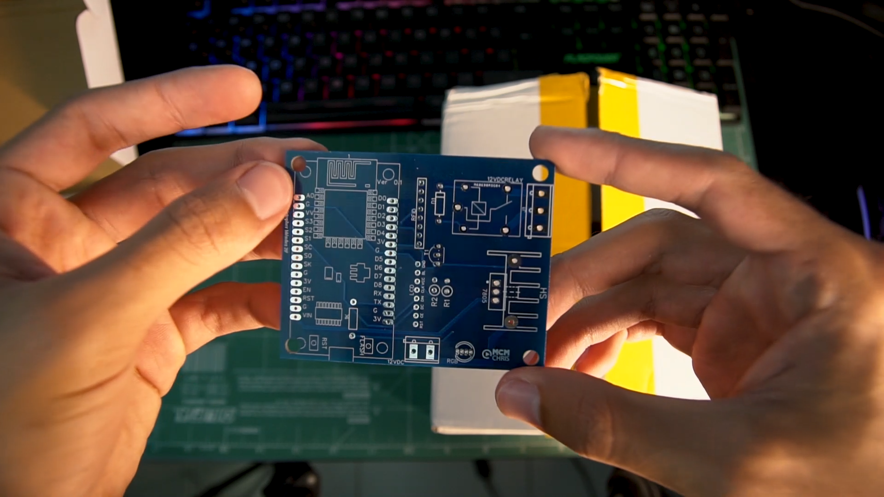 RFID Smart Door Lock With ESP8266 8 Steps Circuit Diagram
