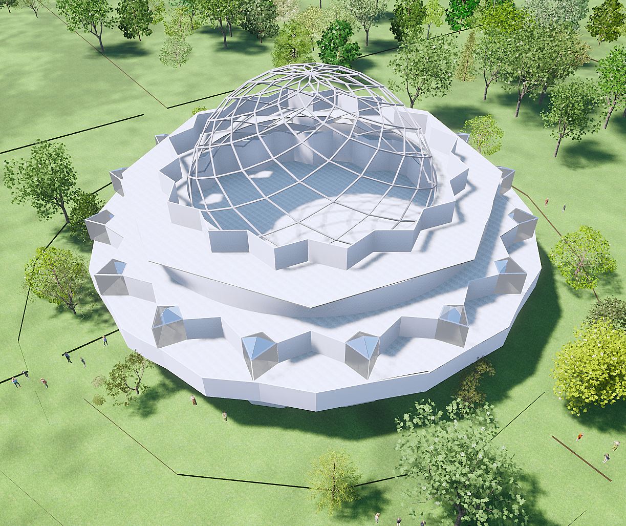 Geometric Aggregates- Islamic Pattern Art in Architecture