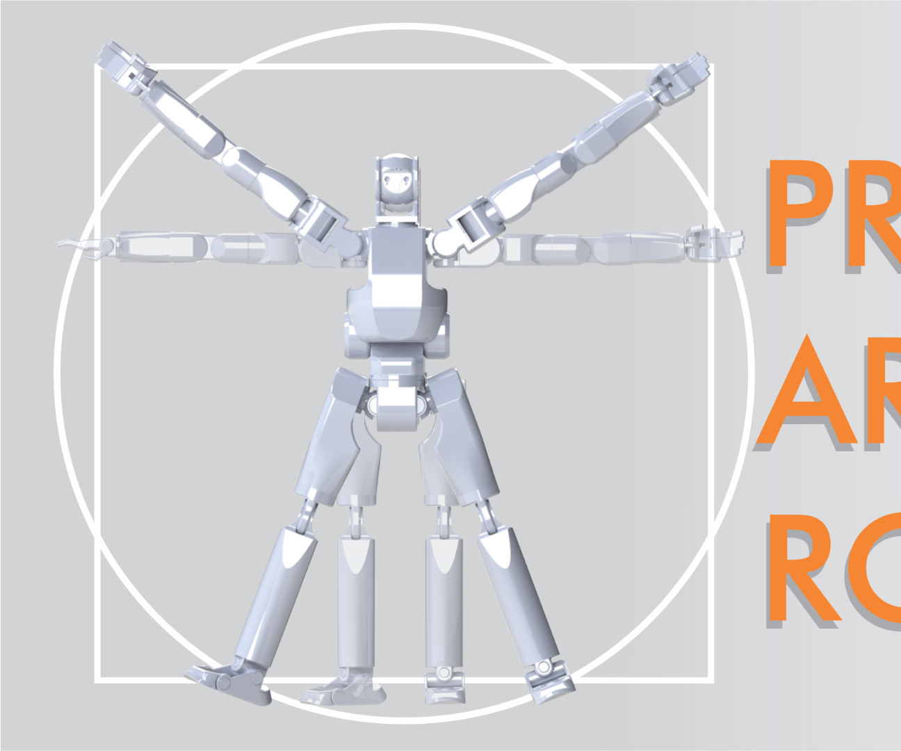 PRINTABLE  ARTICULATED ROBOT P.A.R