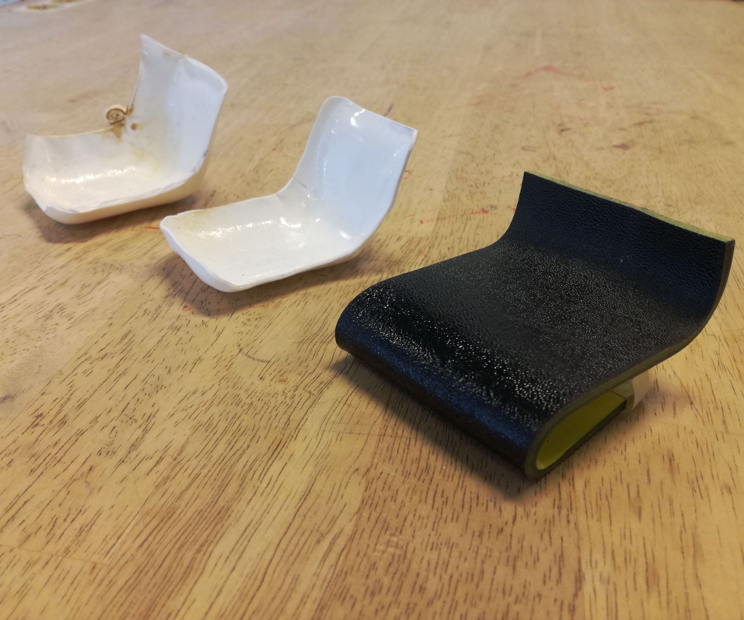 Options With Hot Air Gun and Plastics (PS and ABS) Werkplaats IDC 