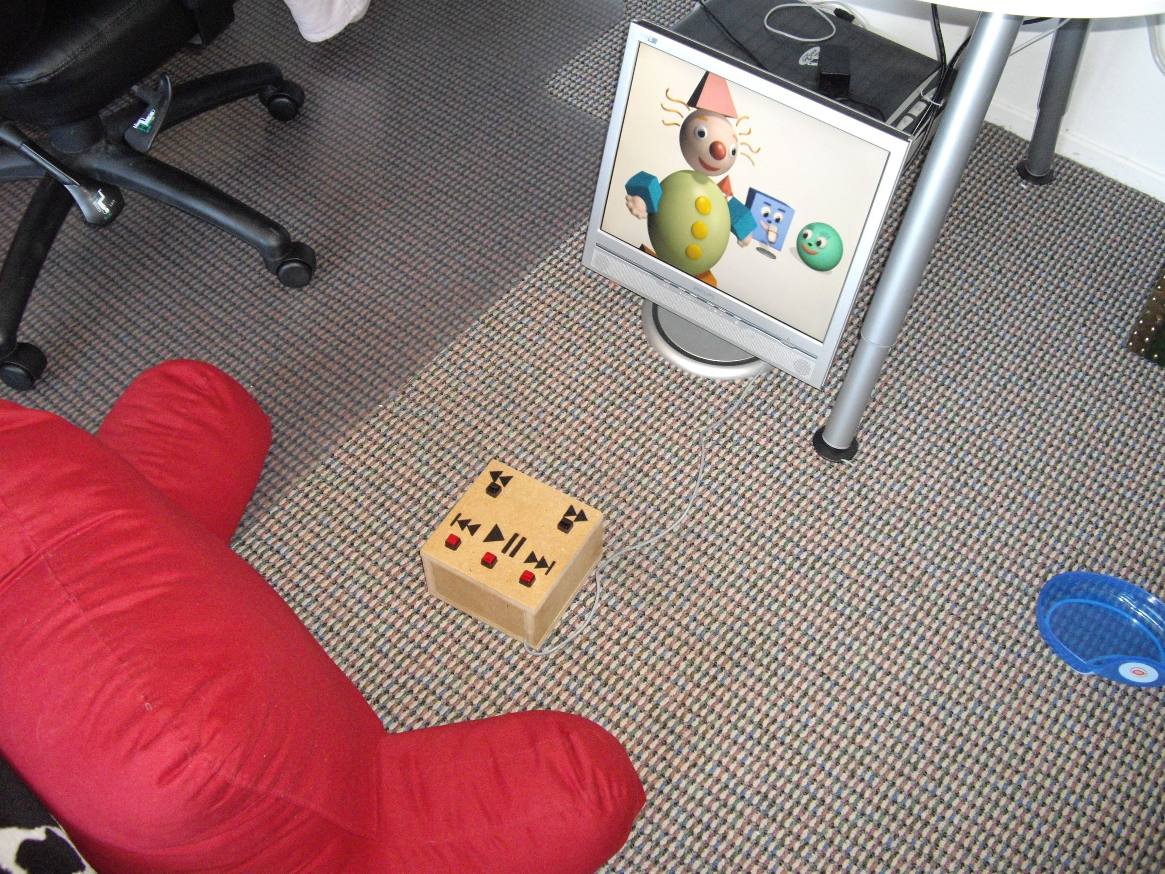 Toddler Video Remote for PC Video Player