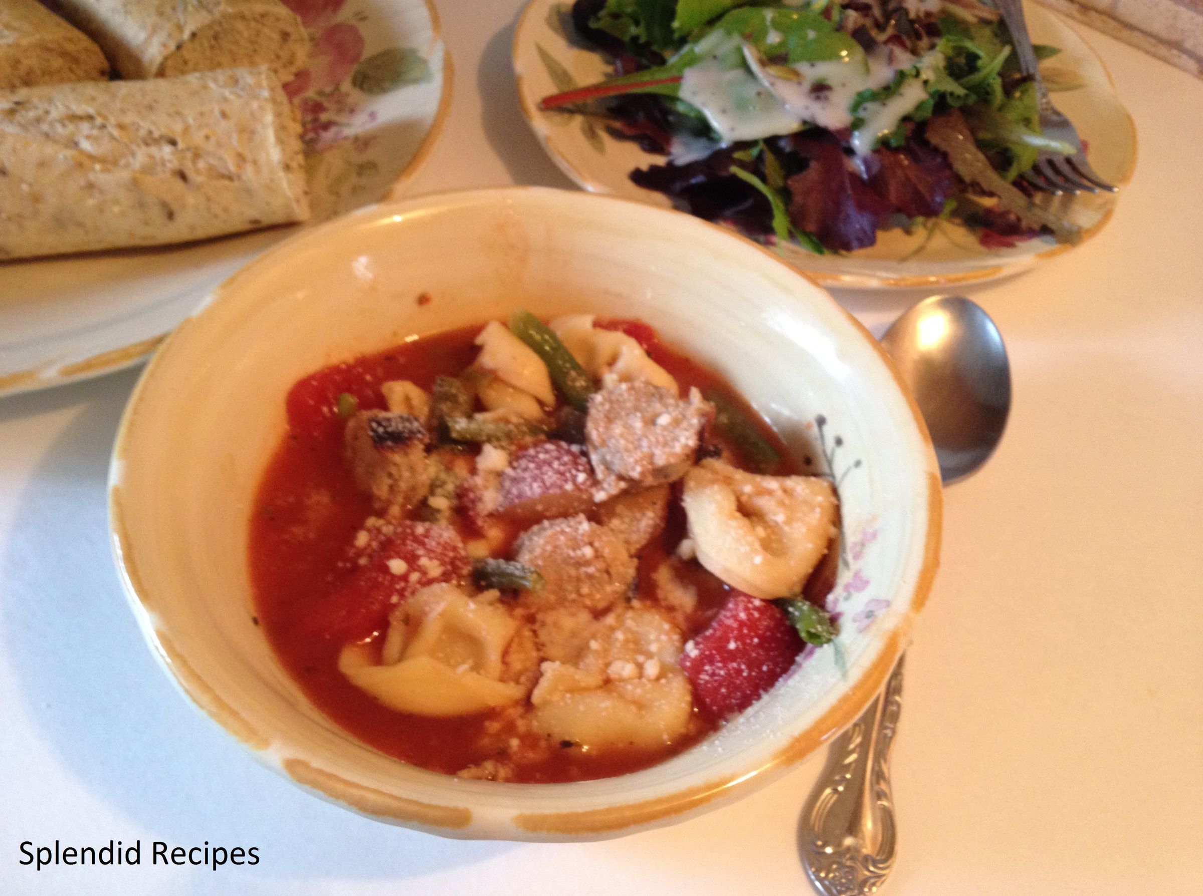Sausage and Tortellini Soup