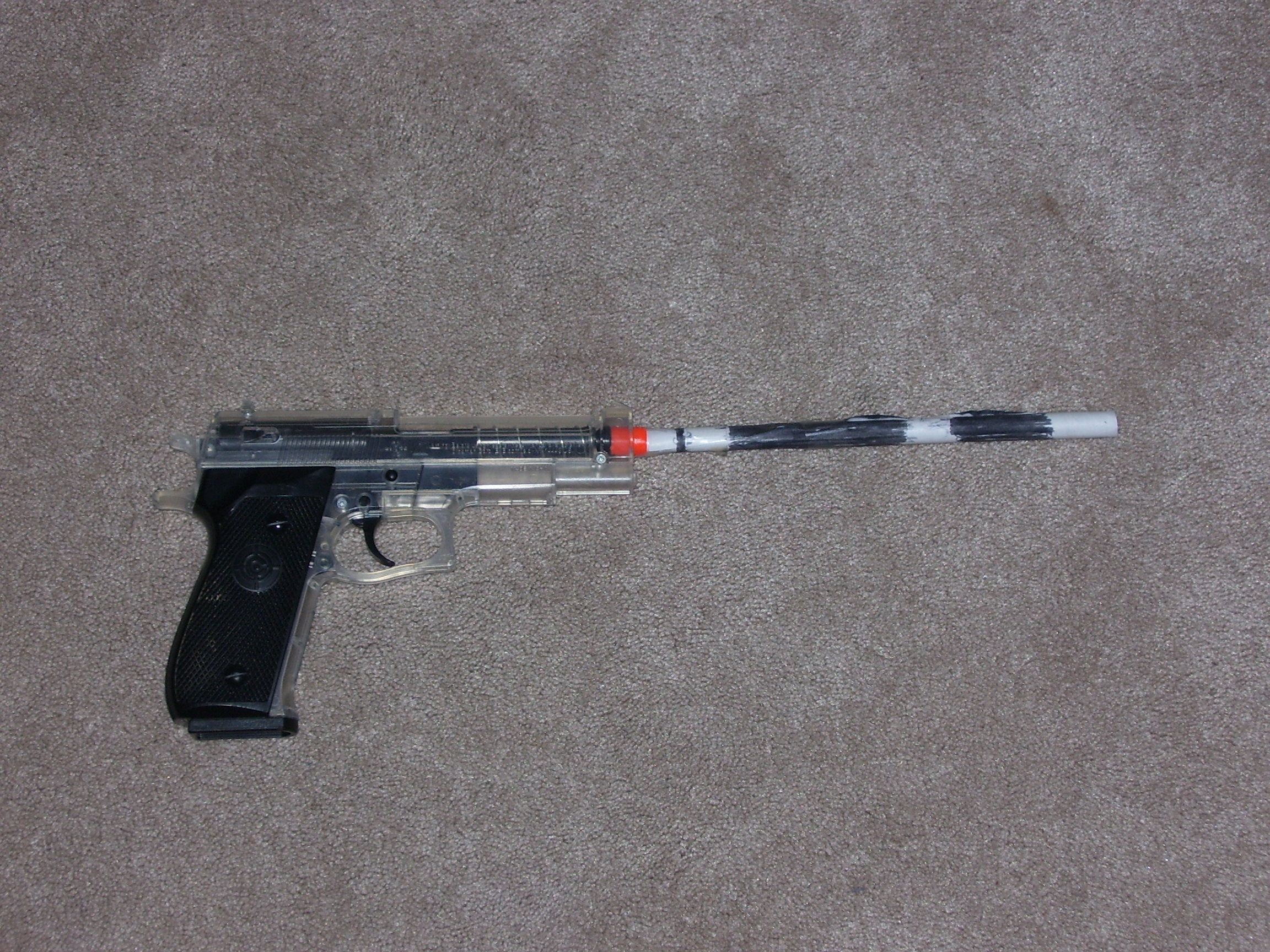 Paper Airsoft Silencer/ Plus Better Accuracy!