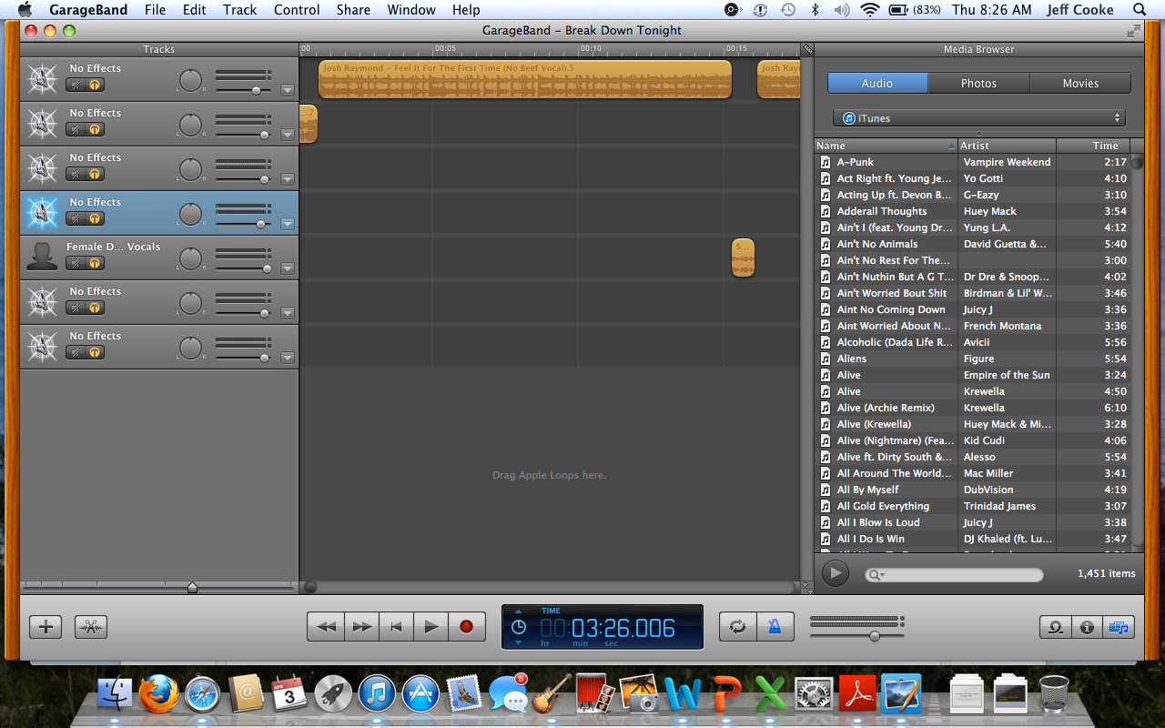 How to Edit Songs From Your ITunes Library on GarageBand