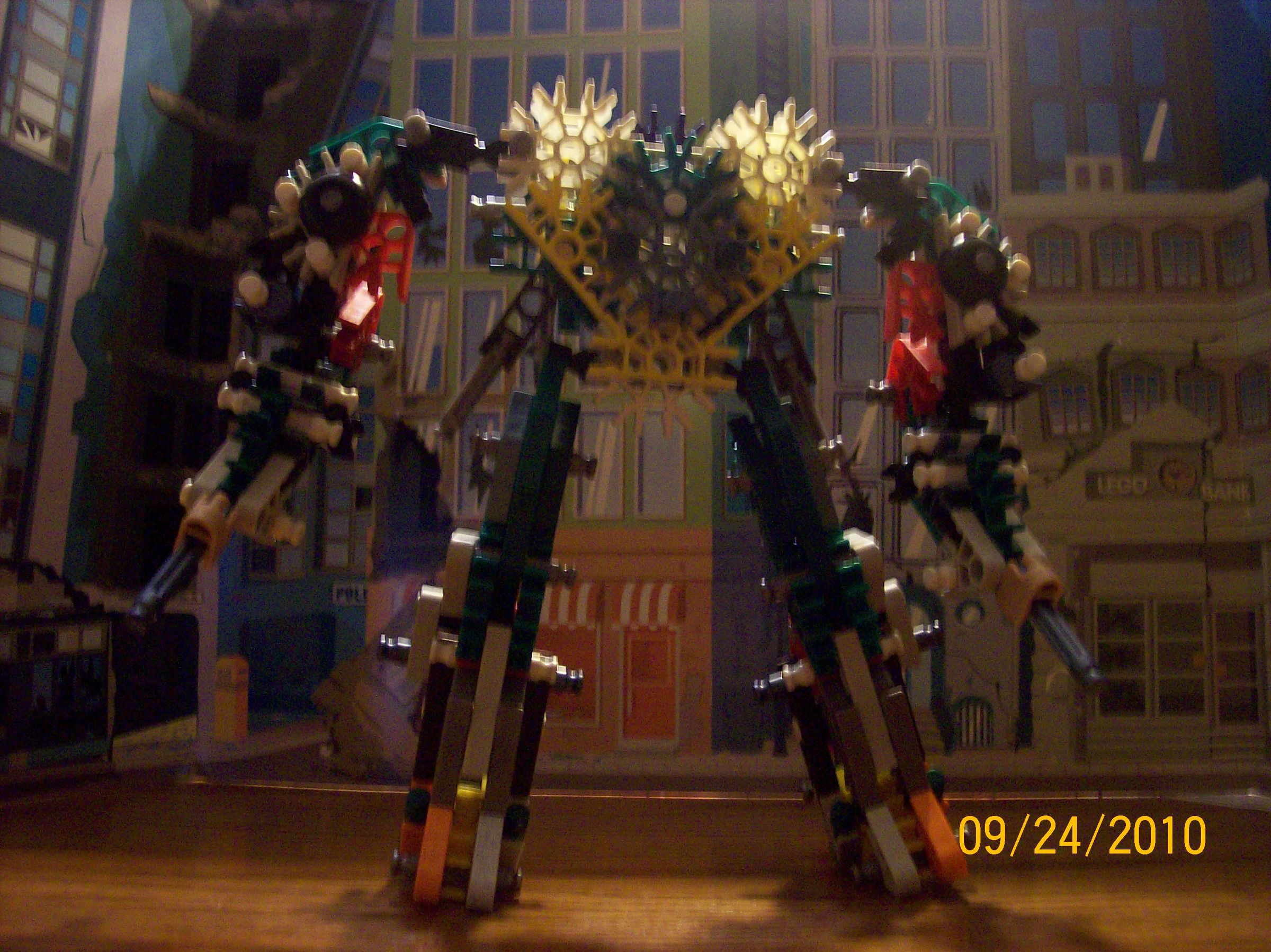 warrior class exo-suit (knex)