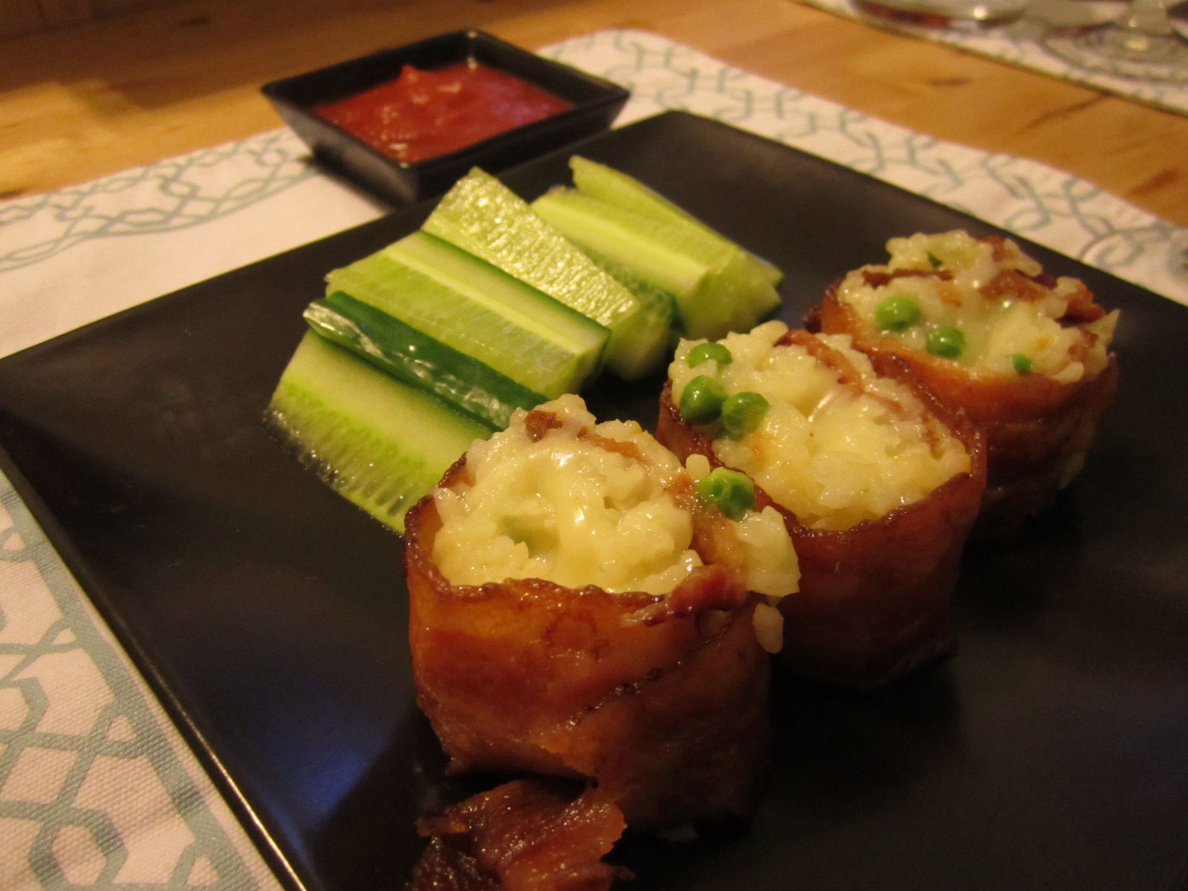 Bacon Sushi
