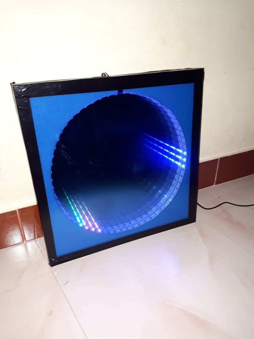 RGB Infinity Clock With Own BT App : 15 Steps (with Pictures ...