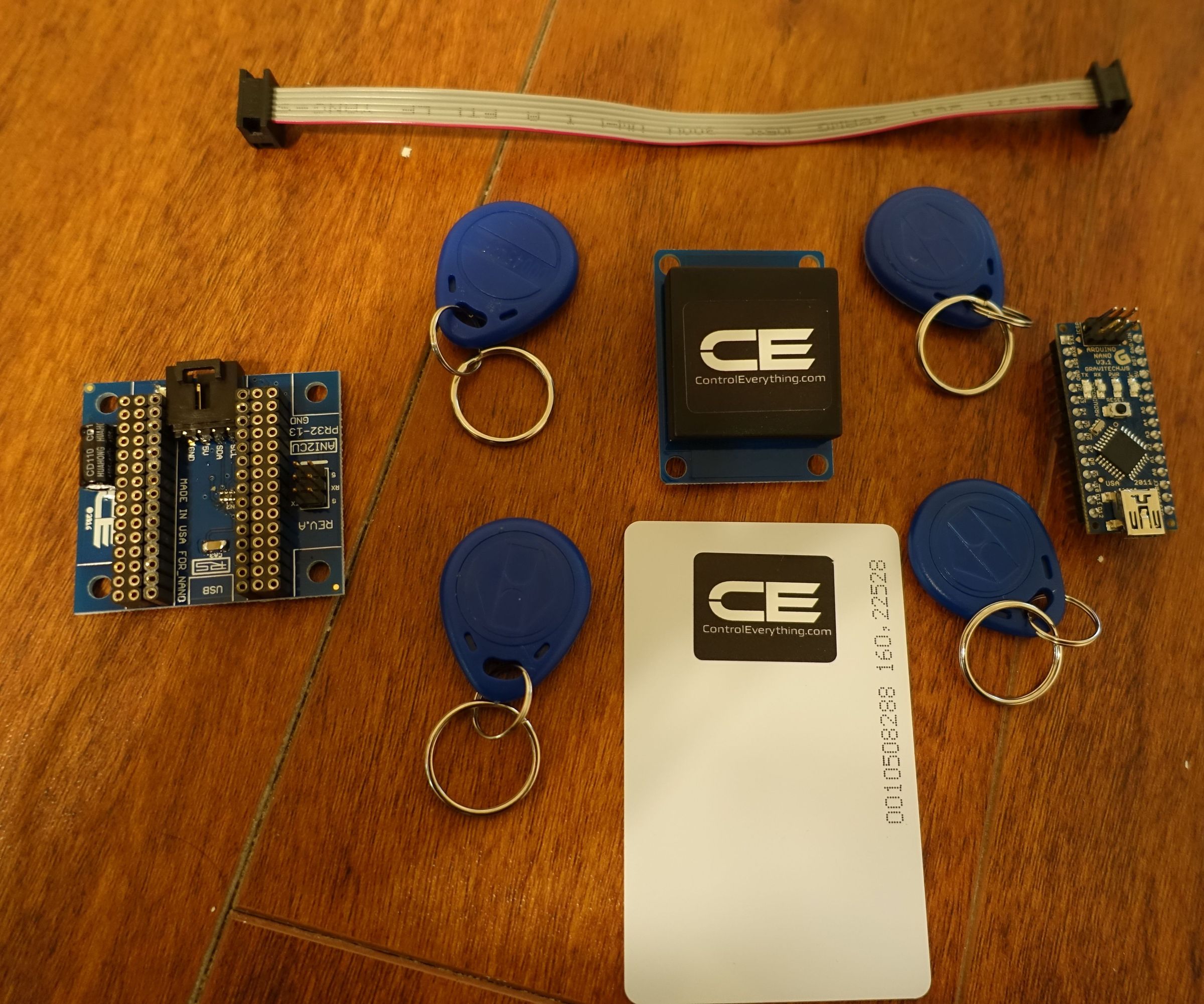 Interface RFID Shield With Arduino