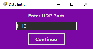 Set UDP Port