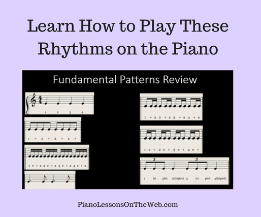 How to Play the Most Fundamental Rhythm Patterns on the Piano