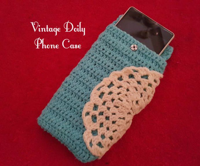 Crochet Vintage Doily Phone Case