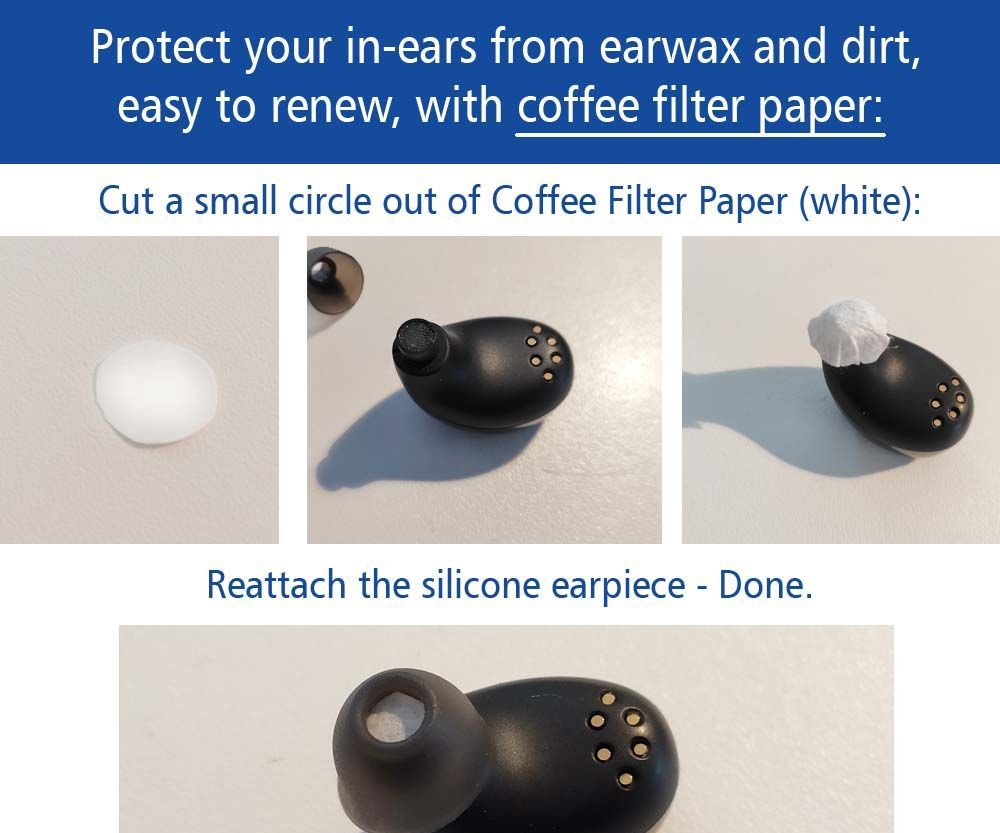 Protect Your Headphones (In-Ears) From Earwax and Dirt