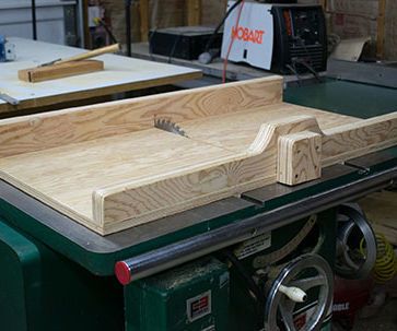 Anatomy of a Table Saw Cross Cut Sled