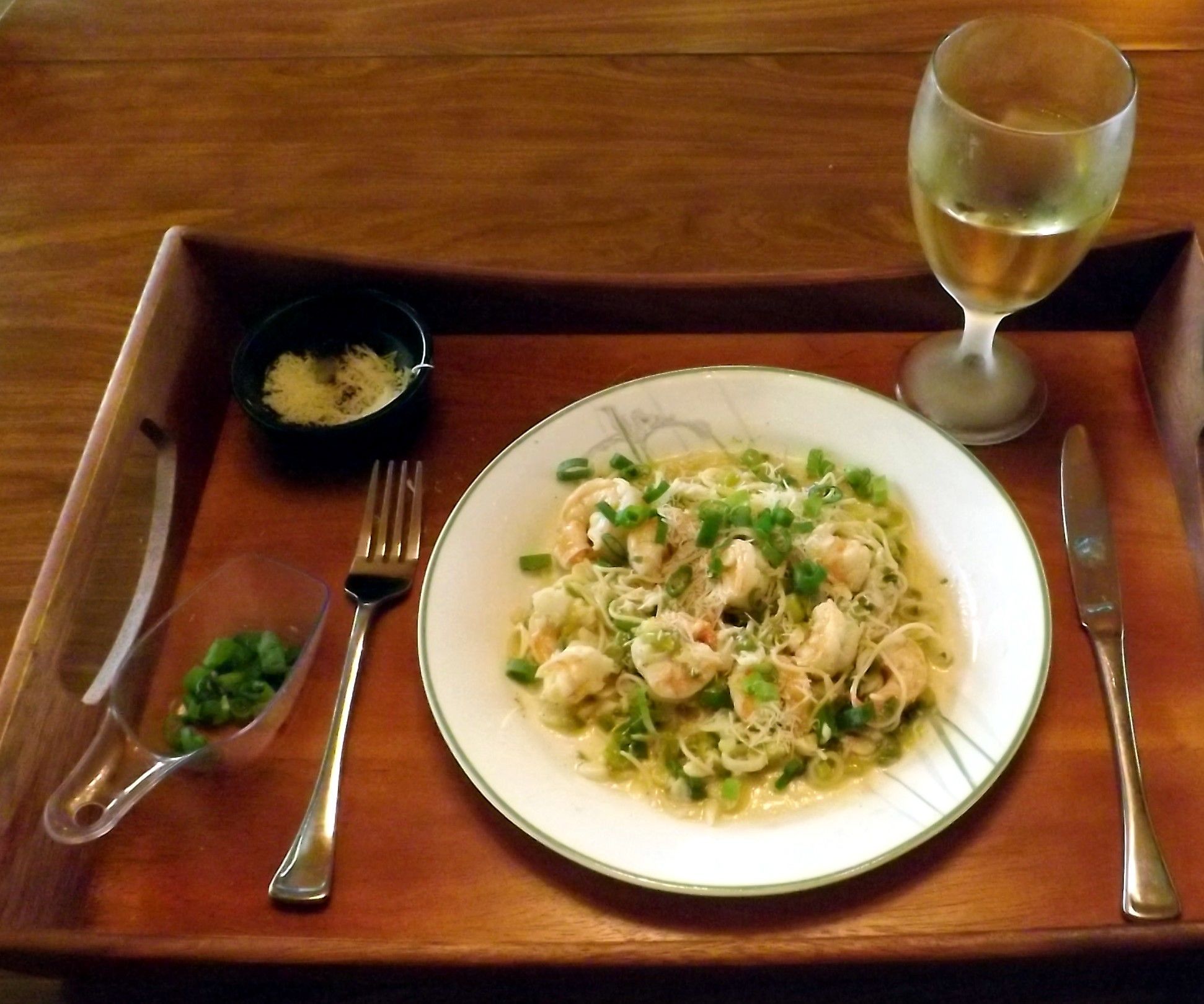 QUICK & EASY SHRIMP SCAMPI