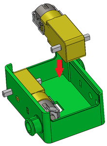Fitting the Motors - B
