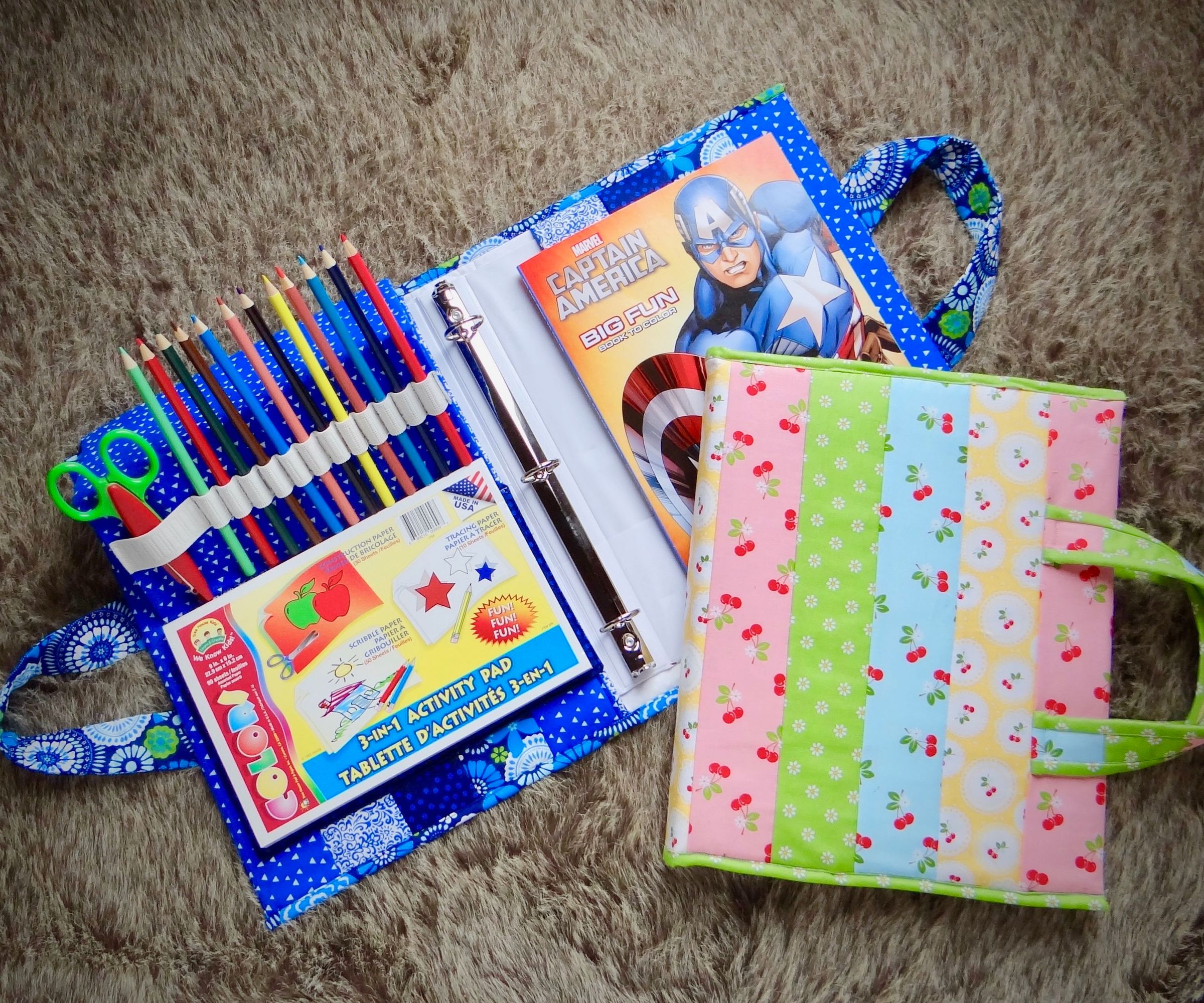 Coloring Book Organizer