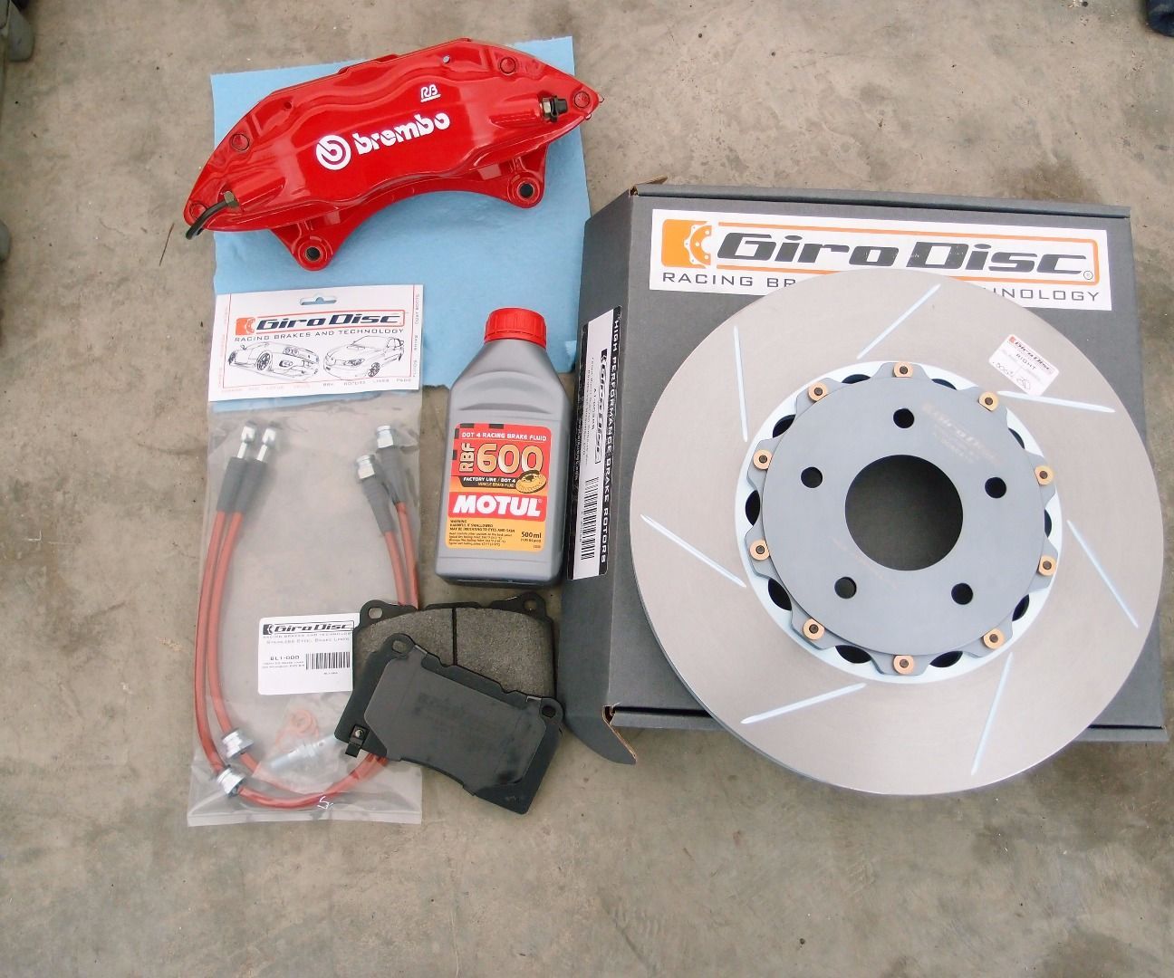 Disk Brake Pads, Rotor, and Caliper Replacement
