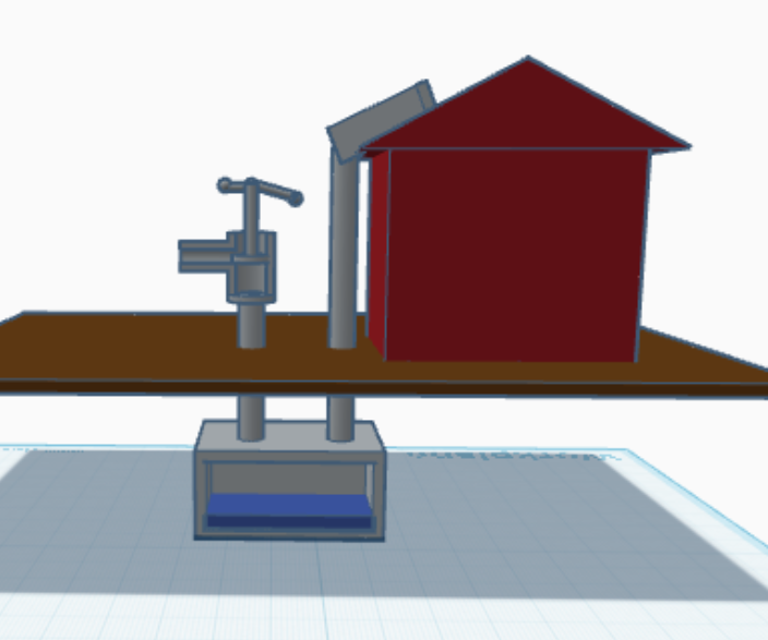 Efficient Water Storage and Pump