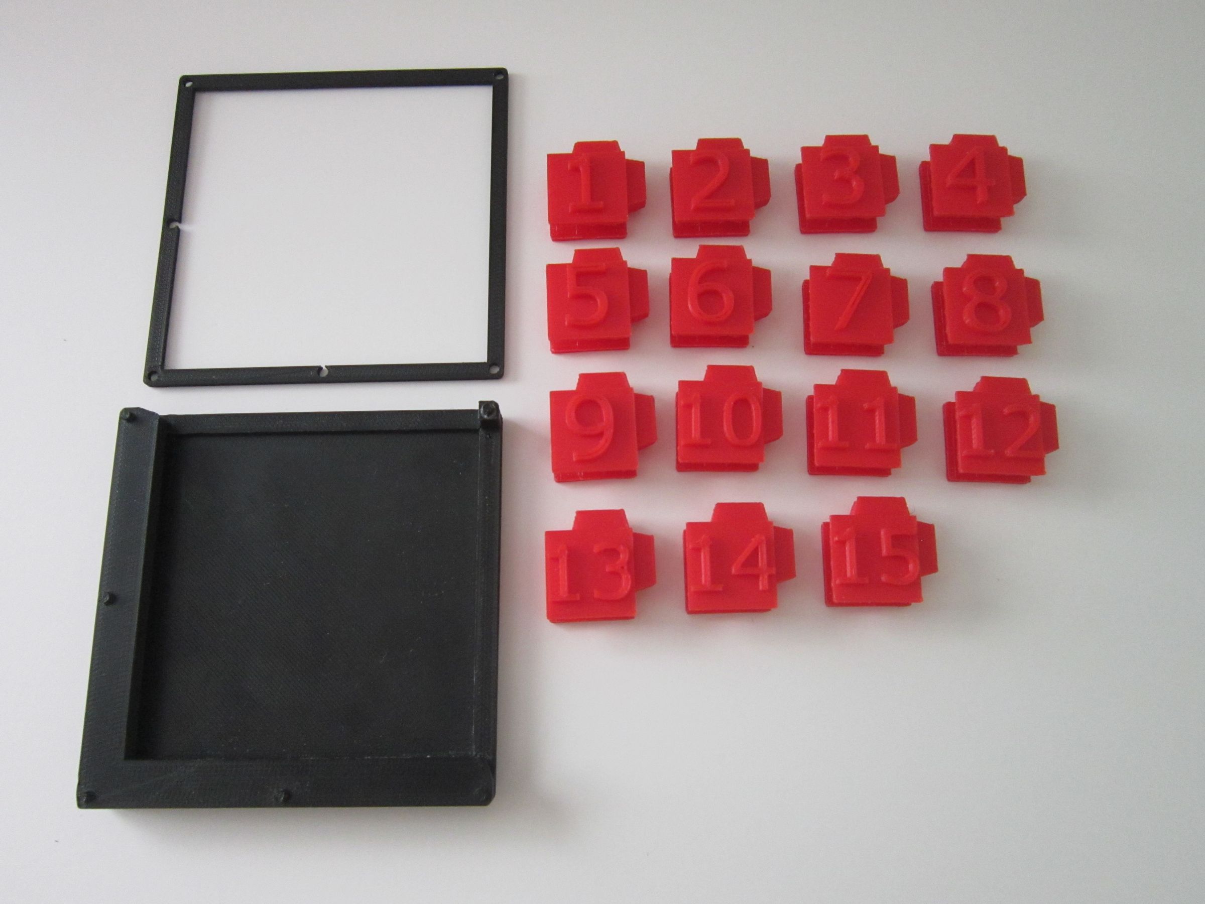 3D Printed Sliding Tile Puzzle : 4 Steps (with Pictures) - Instructables