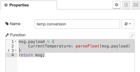 Running NodeRED  and Code