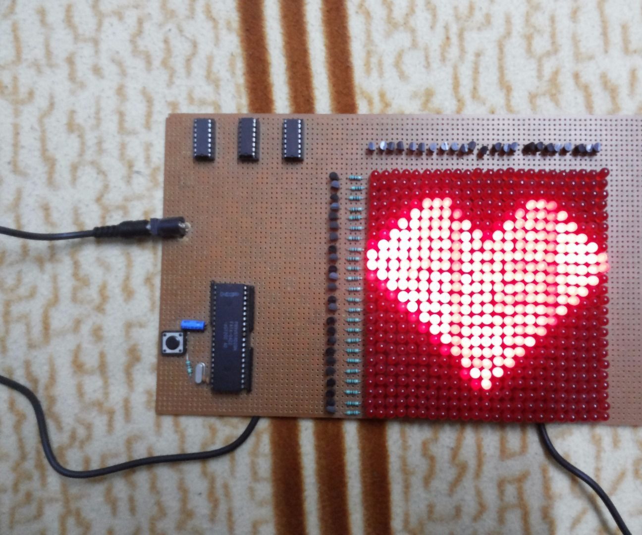 Valentine Gift Using Scrolling LED Display