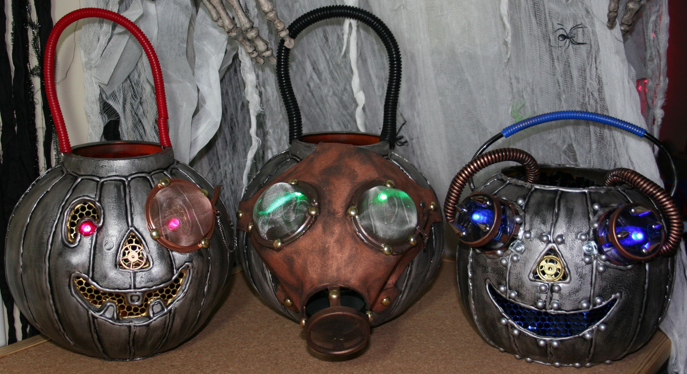 Gena Rumple's Steampunk Pumpkins