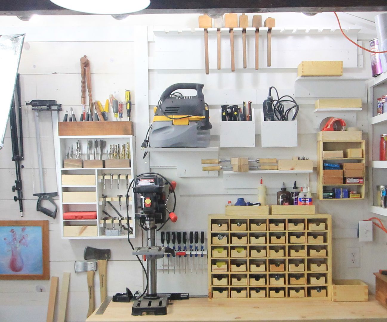 How to Build a French Cleat Organizing System