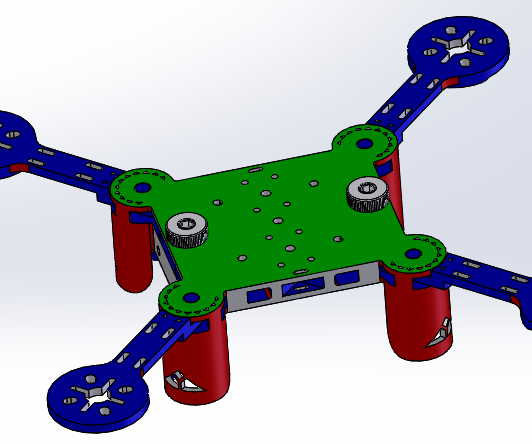 Single Plate Adaptive Drone Platform