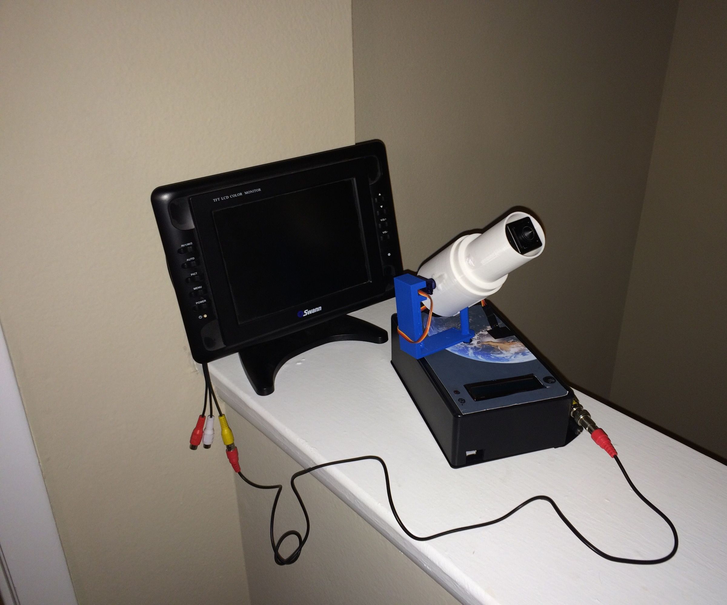 Model Hubble Telescope Camera