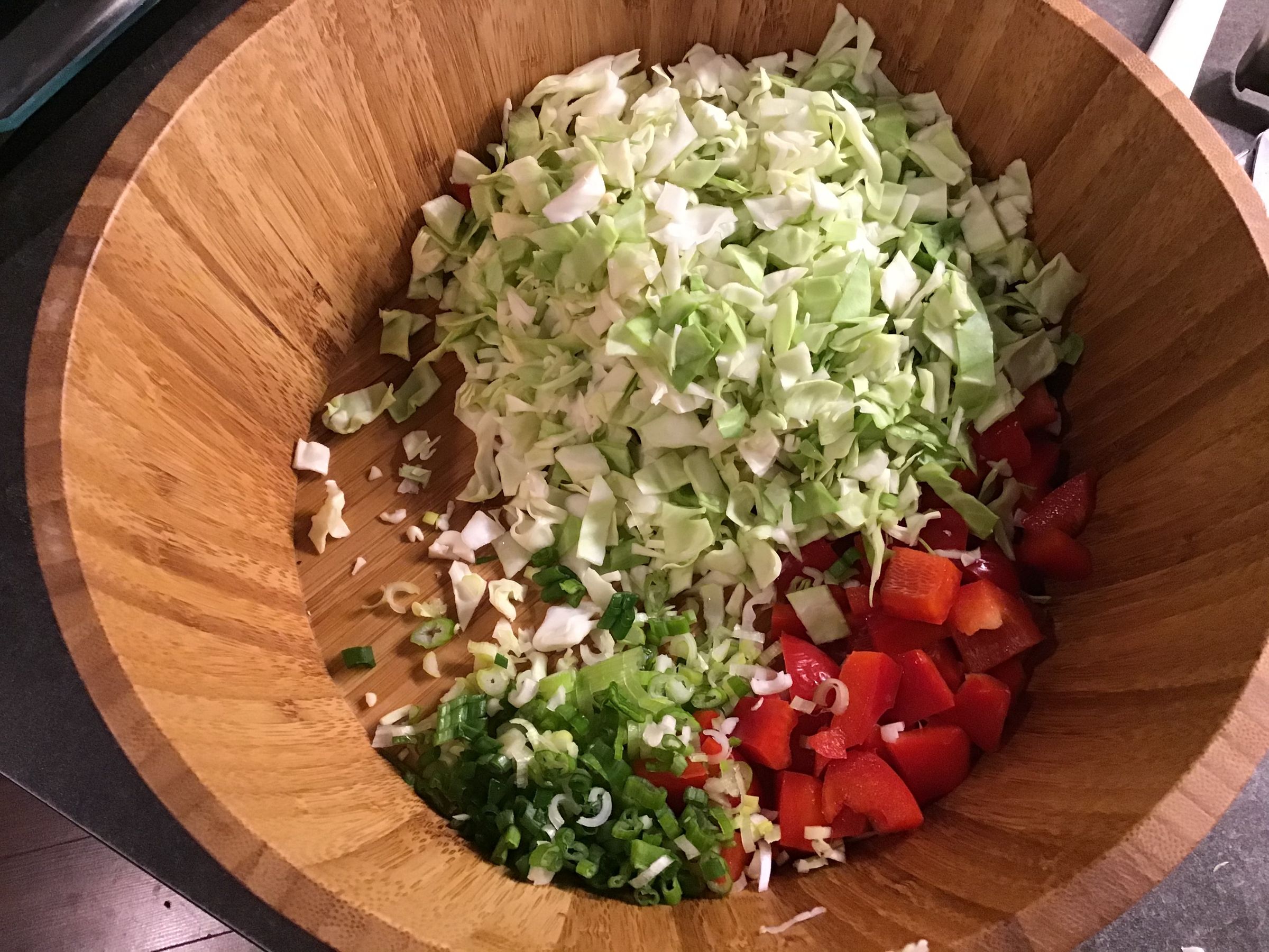 Red Bean Salad With Feta and Peppers 5 Steps (with Pictures