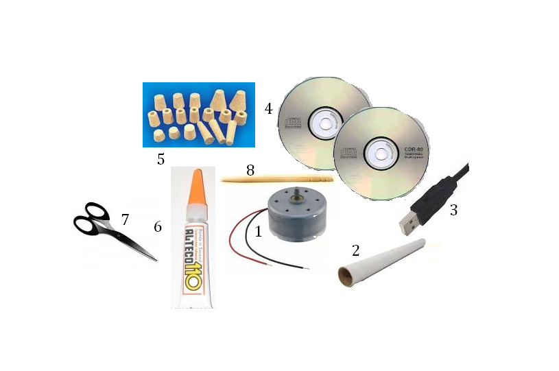 How to make a USB Fan (cara membuat Kipas angin USB)