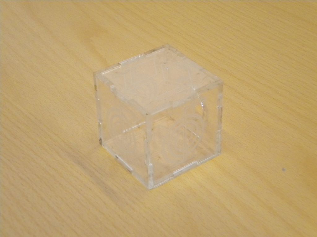Cubo De Metacrilato