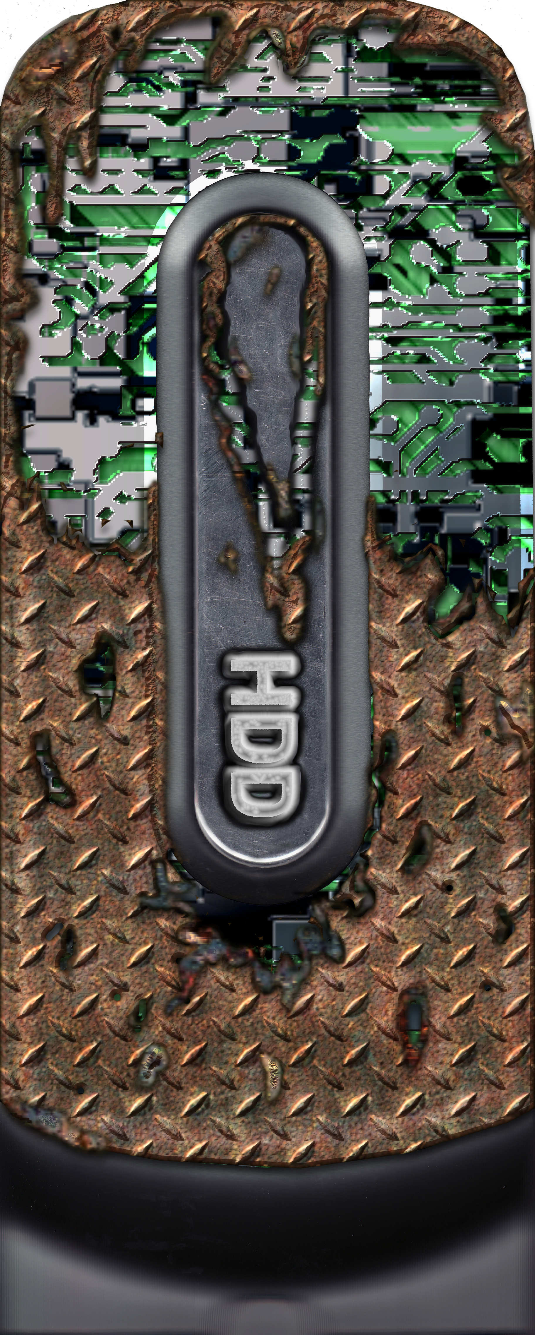 Xbox 360 HDD Decal in Photoshop