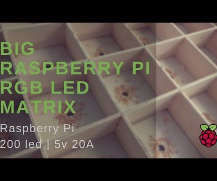 Remote Big Led Matrix Artnet Raspberry Pi