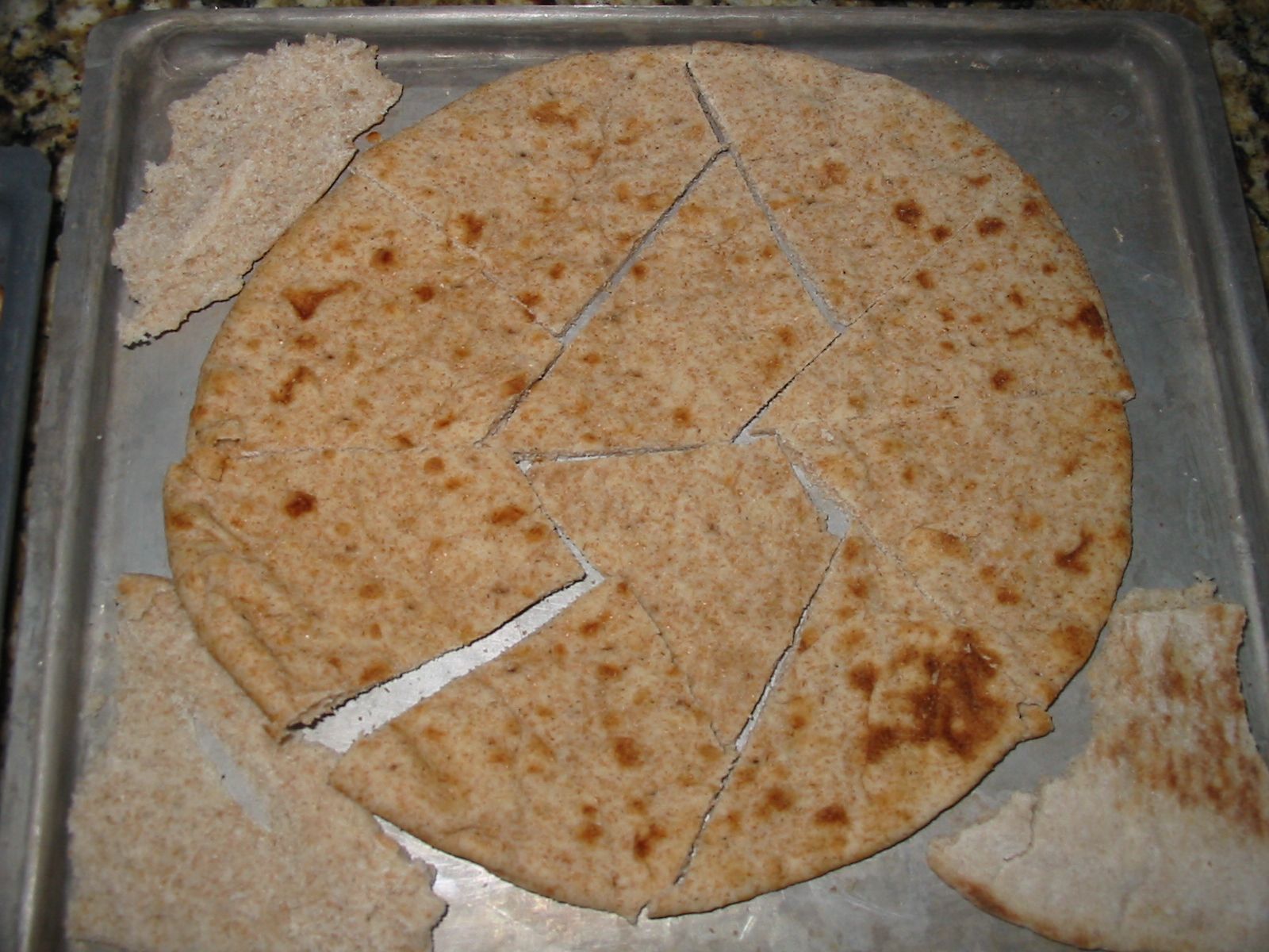 Cinnamon Sugar Pita Chips 6 Steps Instructables