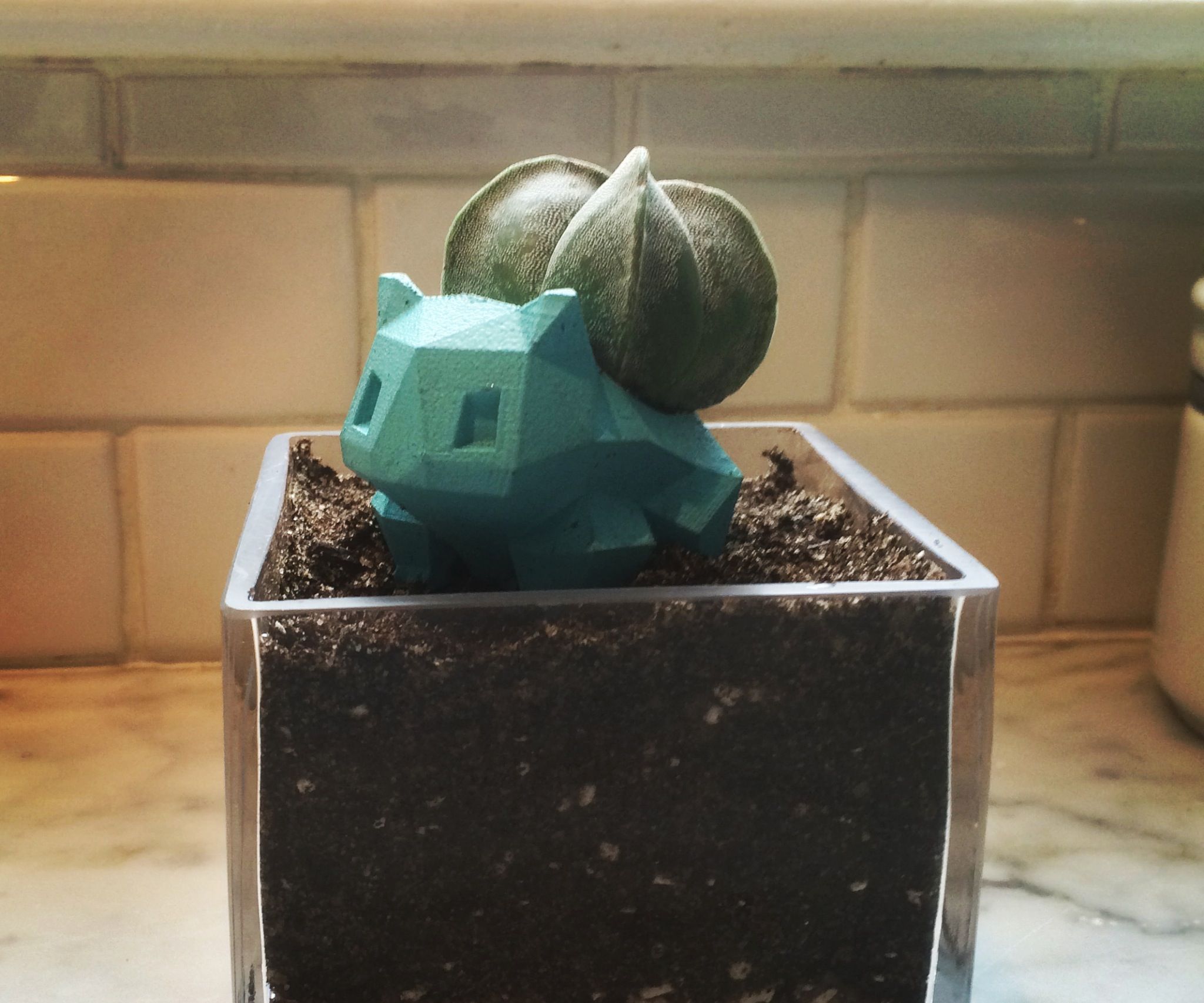 3D Printed Bulbasaur Planter