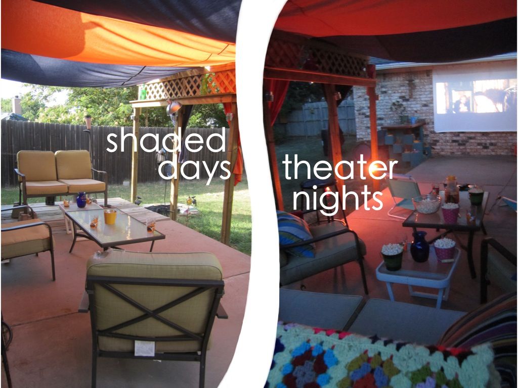 Perfect Patio - Shaded Days to Theater Nights