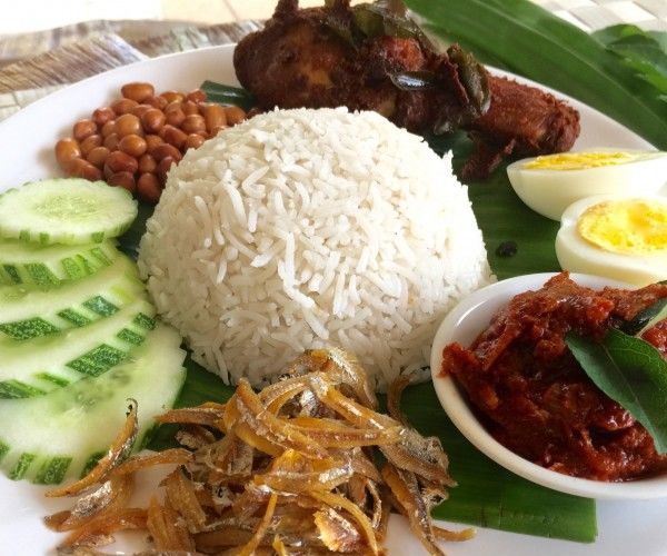 NASI LEMAK (COCONUT MILK RICE)