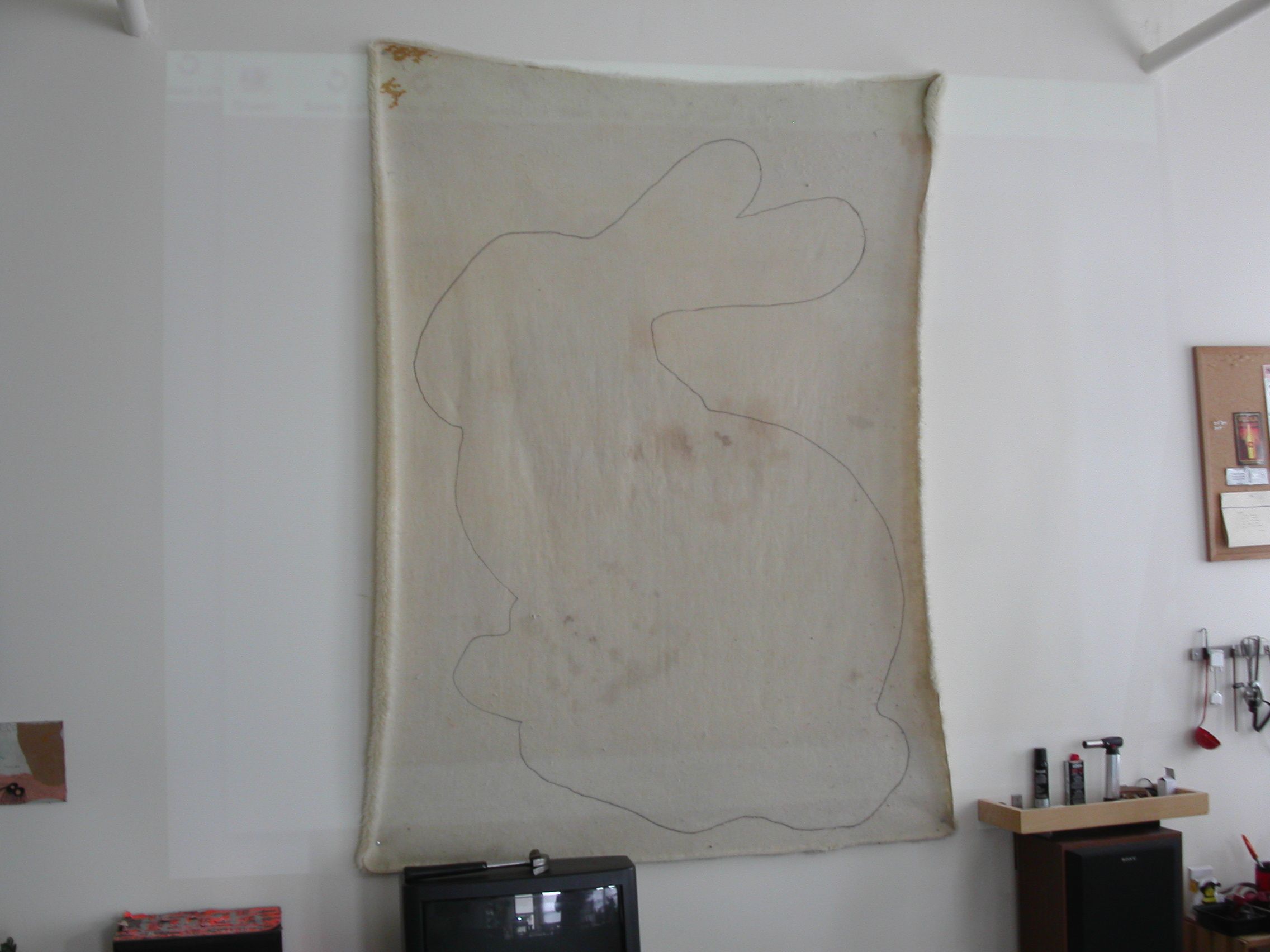 Bunny Rug Transferring an Image to Any Surface With a Projector 5