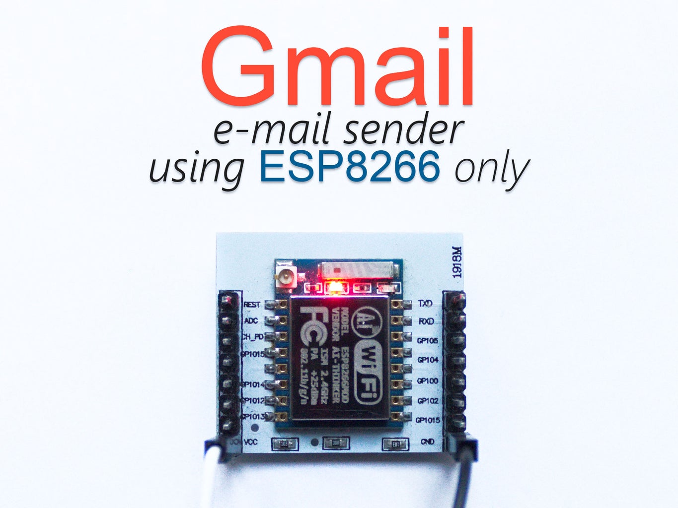 ESP8266 GMail Sender